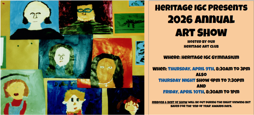 2026 Annual Art Show, April 9 & 10