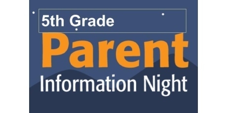 5th Grade Parent Night