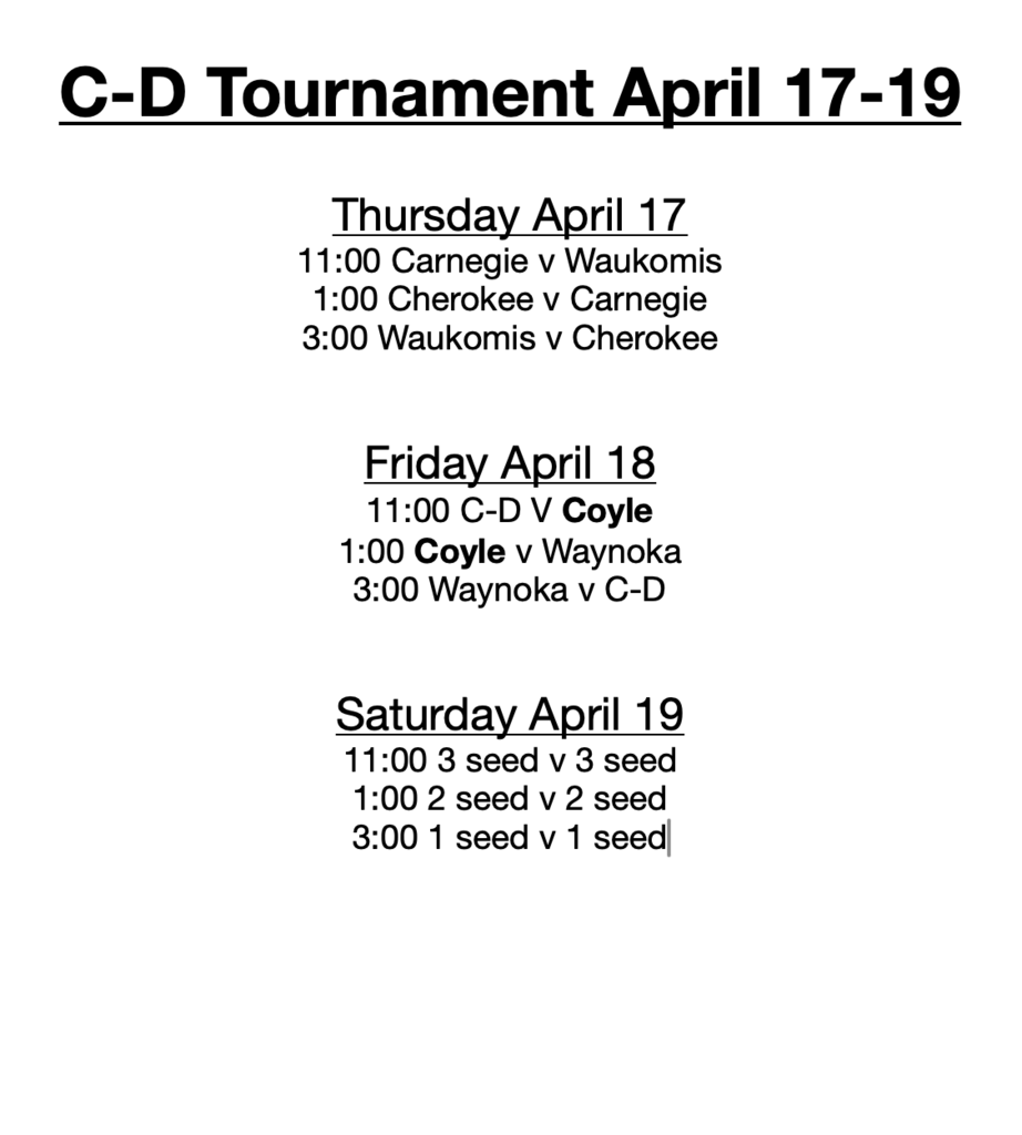 C-D Tournament 2025