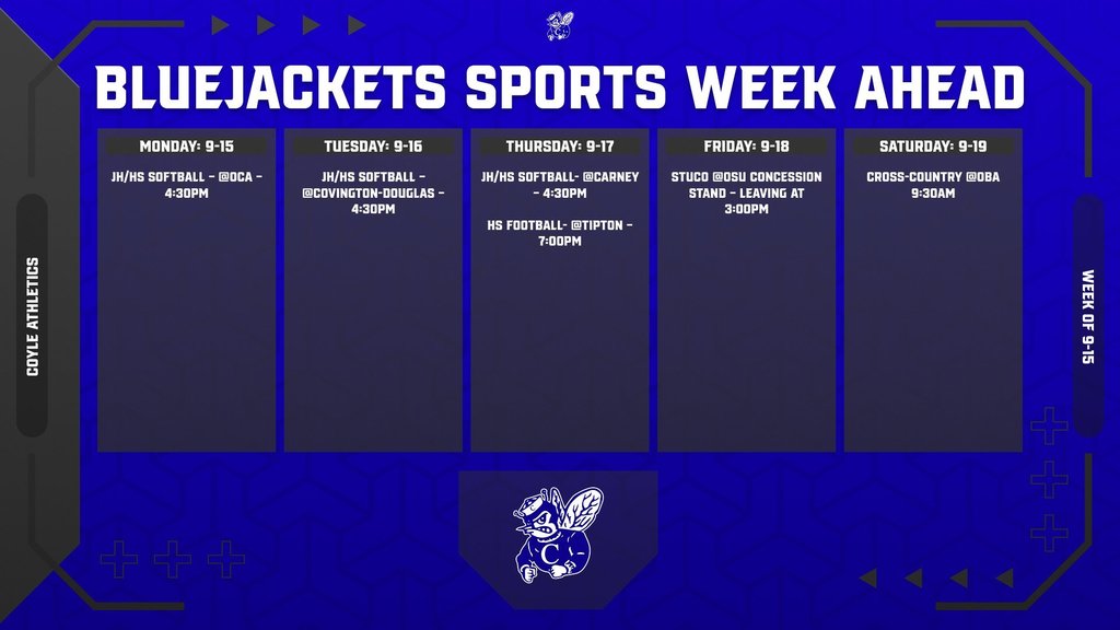 Week Ahead - 9/15