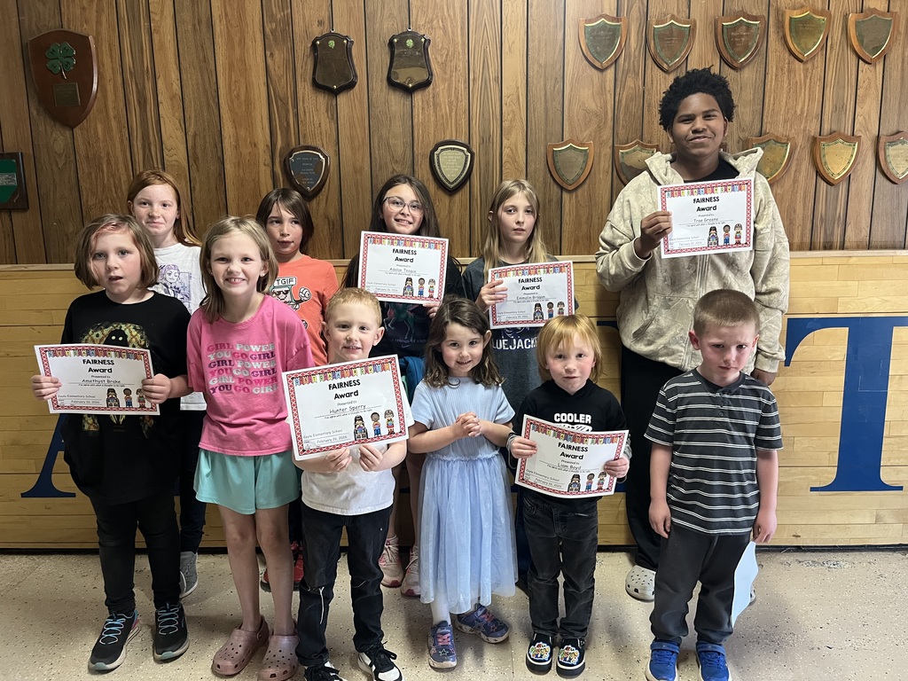 Character trait winners (Chad W not pictured)