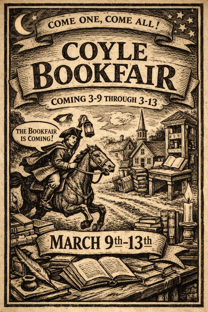 Coyle Book Fair Announcement