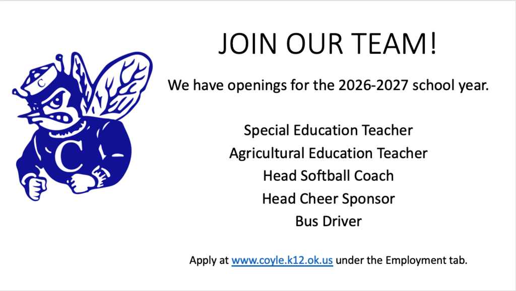 2026-2027 Openings