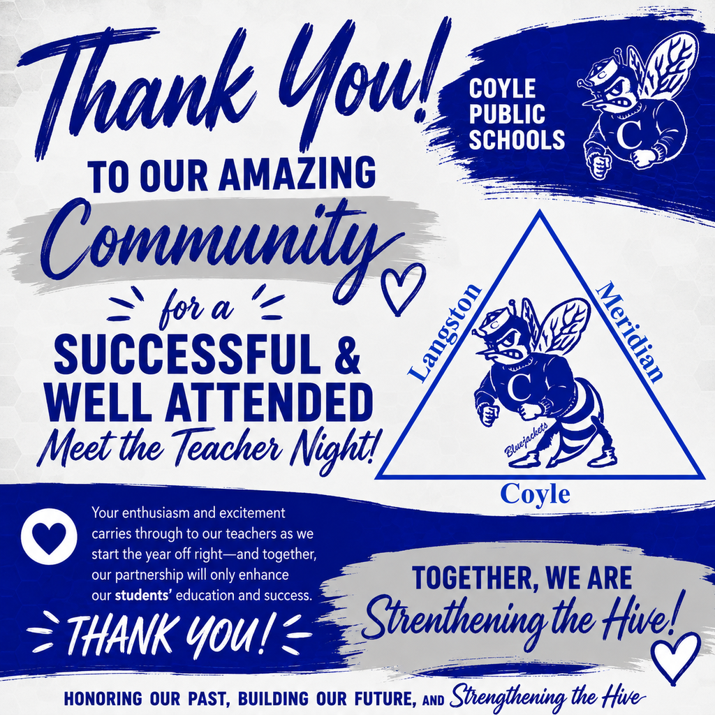 Meet the Teacher Thank You