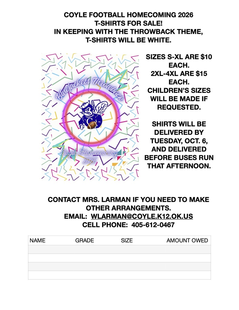 SHIRT ORDER