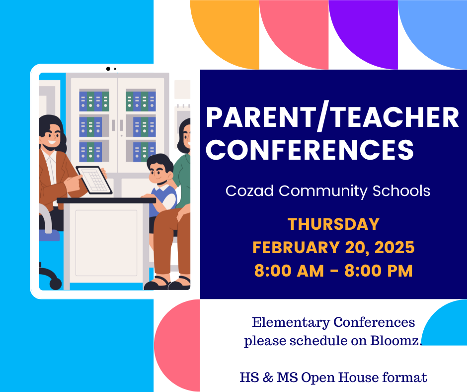 Parent Teacher Conferences February 20th