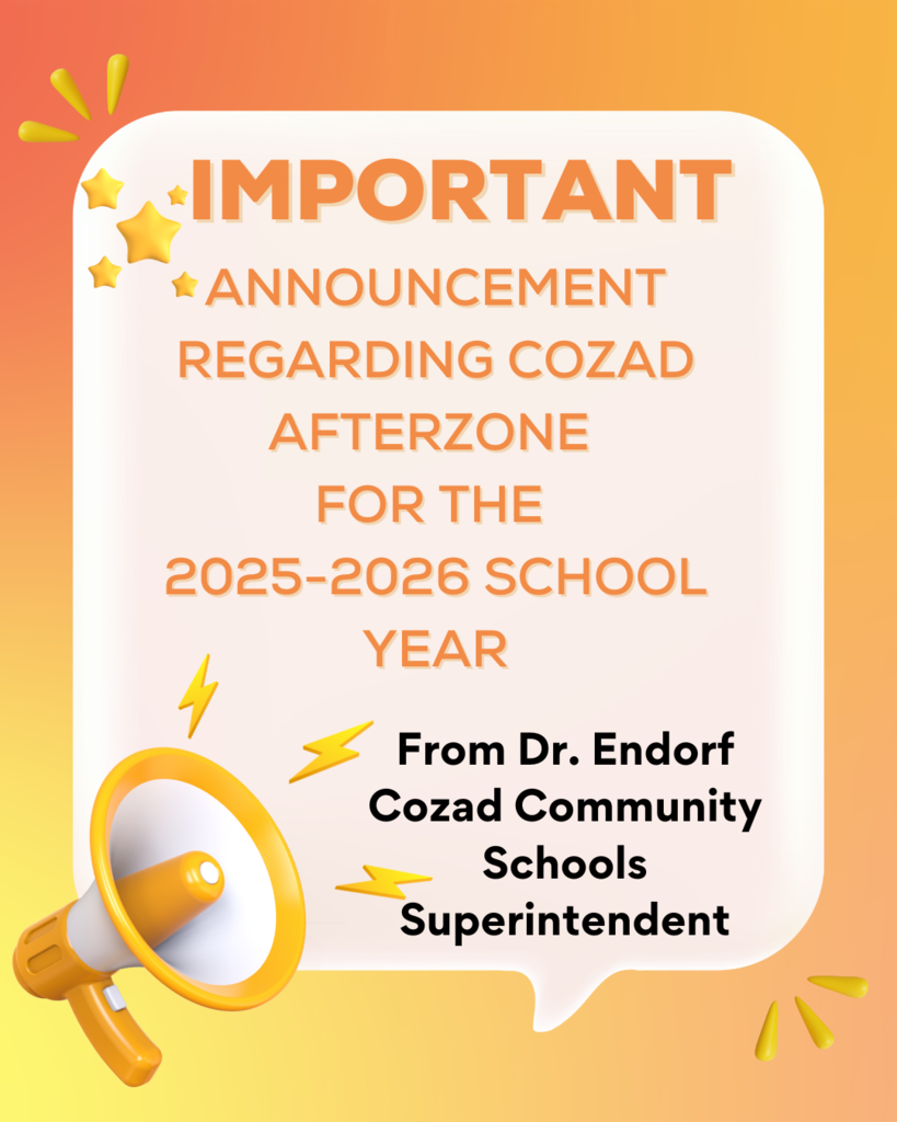 Cozad AfterZone 25-26