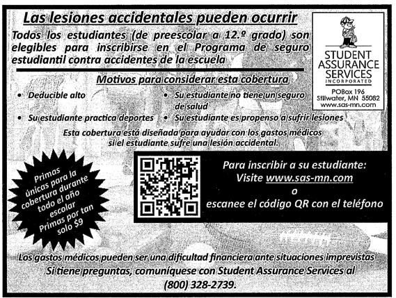 Student Assurance Services Spanish