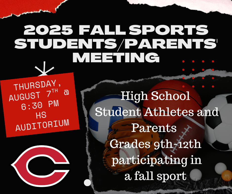 2025 Fall Sports Student Parent Meeting