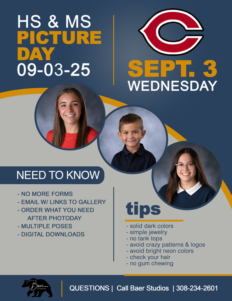 HS and MS picture day