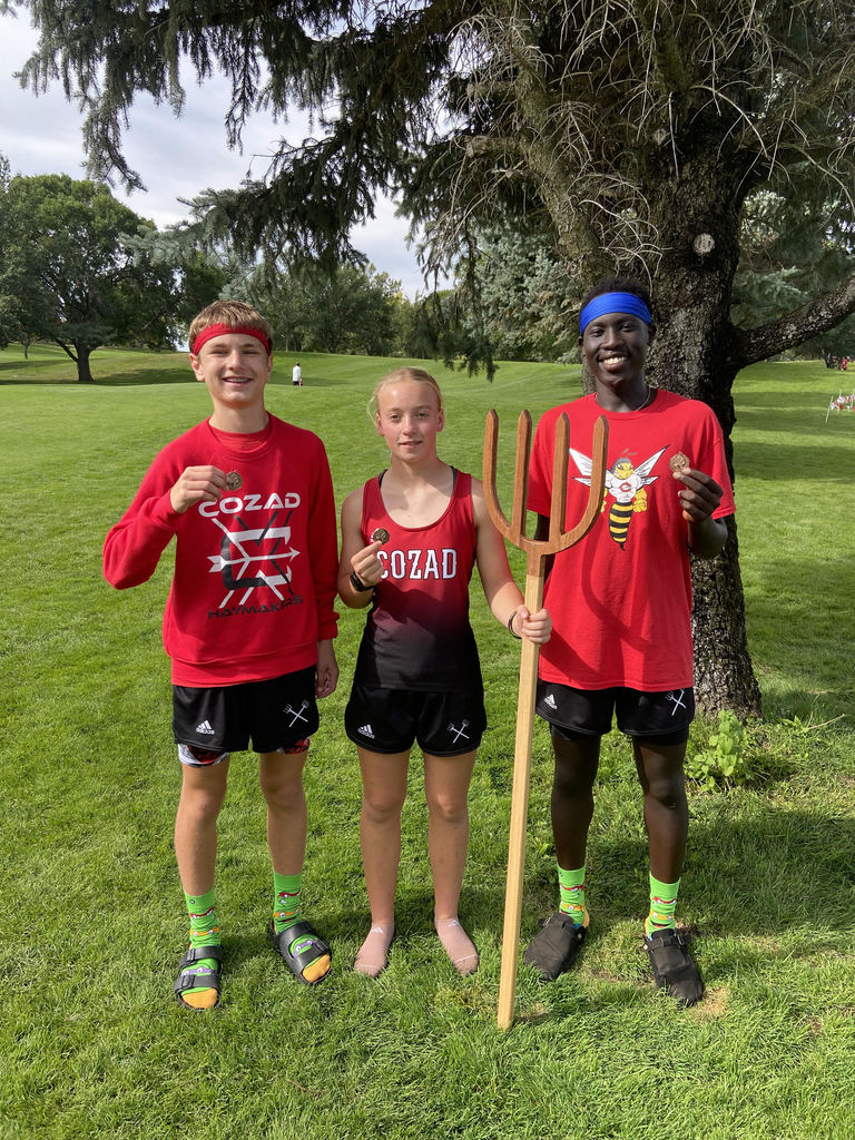 Cross Country Medalists at BB Invite 2025