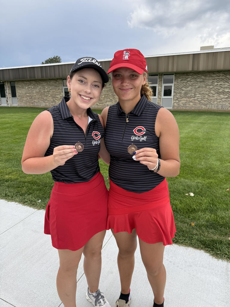 Girls Golf medalists at Gothenburg