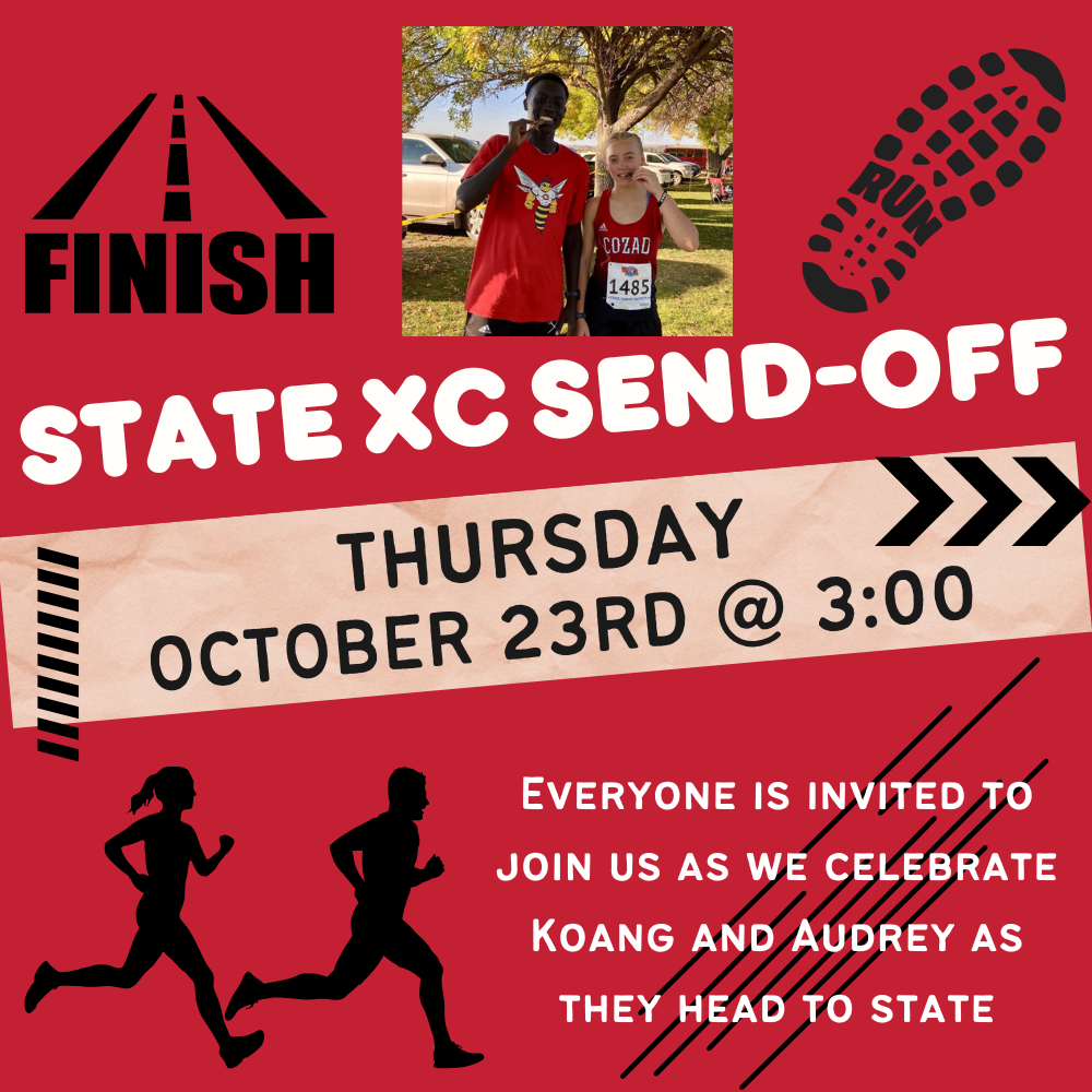 State Cross Country Send Off