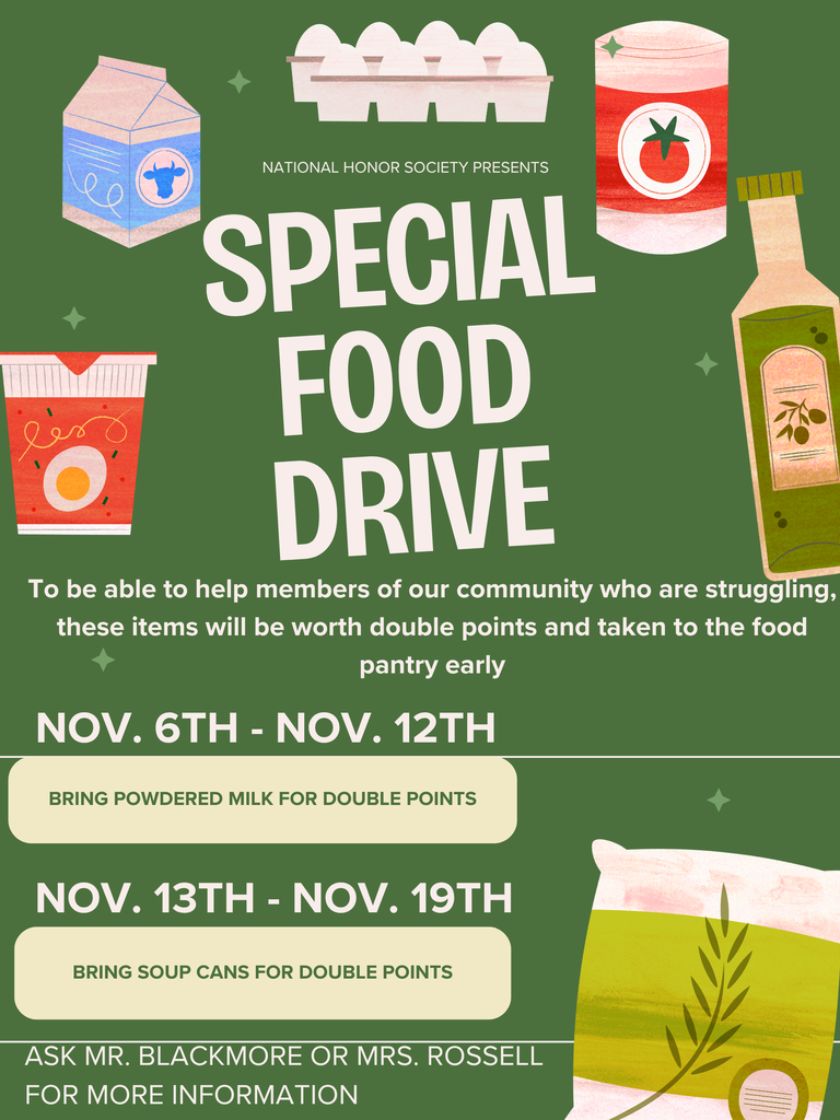 NHS Food Drive