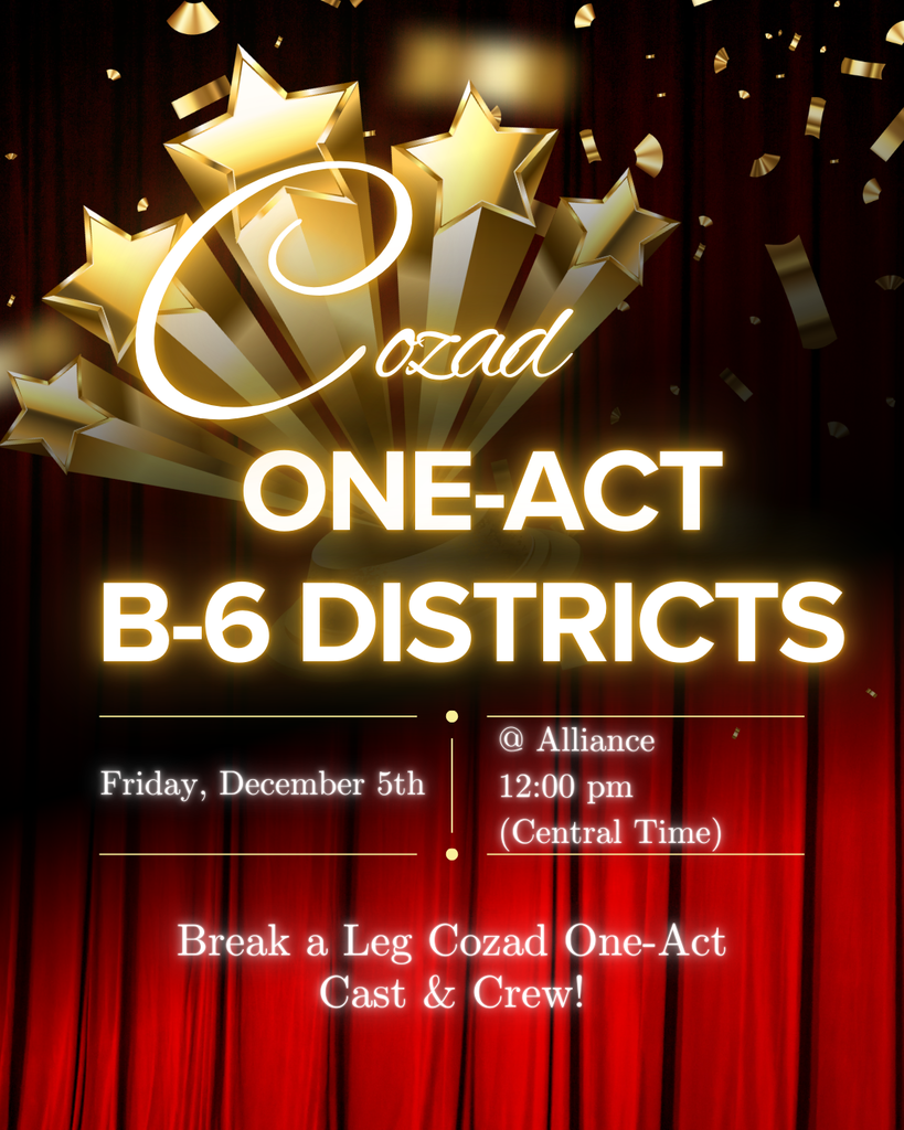 CHS One-Act Districts December 5