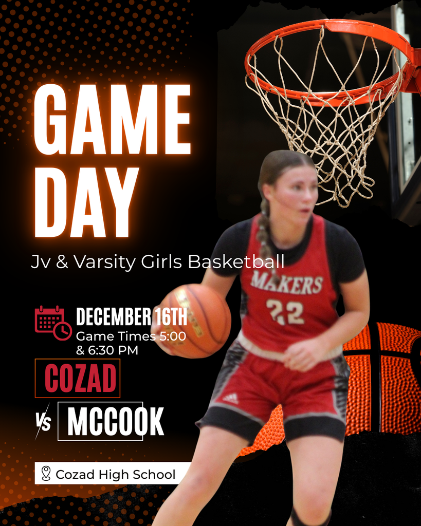 Girls JV and Var Basketball vs McCook December 16