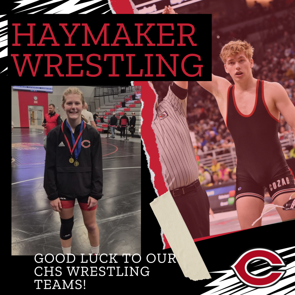 Good Luck to our Haymaker Wrestling Teams