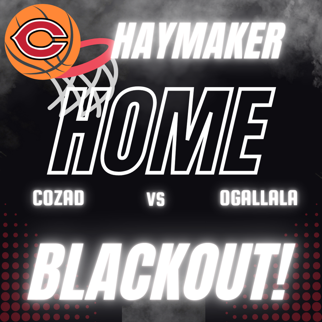 Cozad vs Ogallala Basketball Home Game January 9th