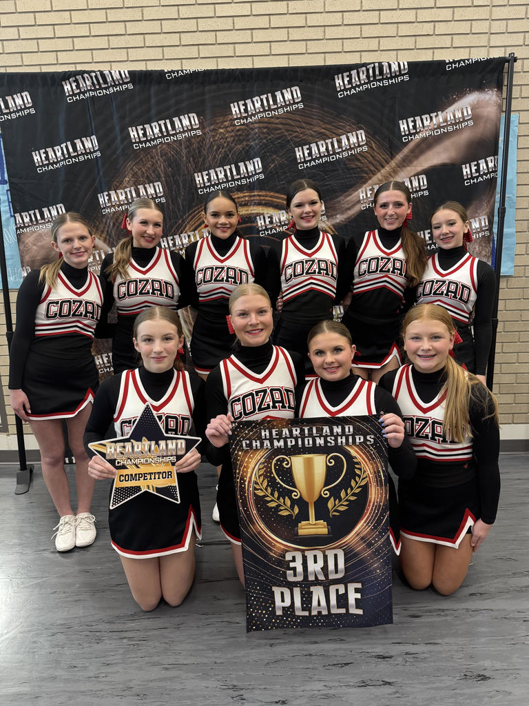 CHS Cheer Team places 3rd at the heartland Championship Competition