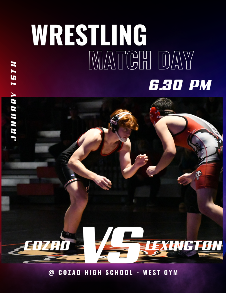 Cozad Wrestling vs Lex January 15