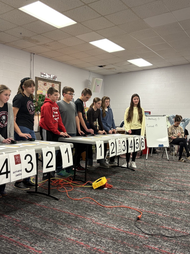 CMS Quiz Bowl Duel vs Gothenburg January 14