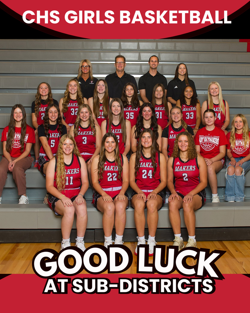 CHS Girls Basketball SubDistricts February 16