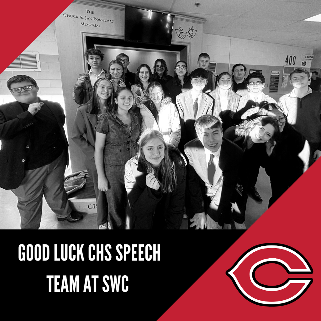Cozad Speech Team SWC at McCook Monday, March 9th at 10:00 am 