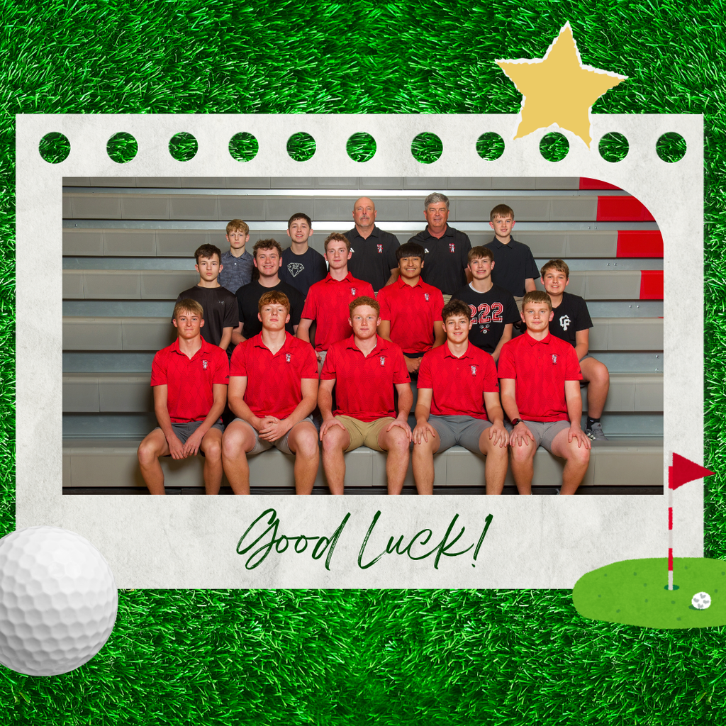 boys golf at Broken Bow