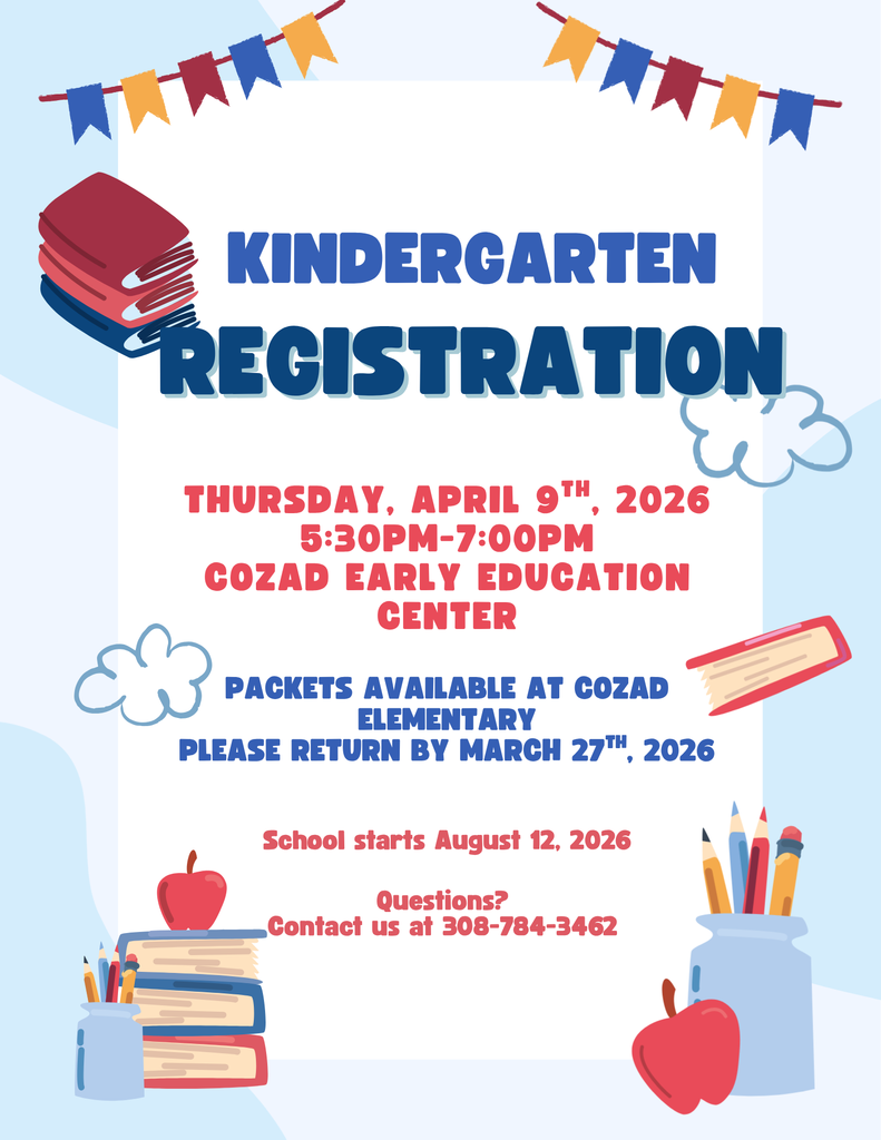 Kindergarten Registration April 9, 2026