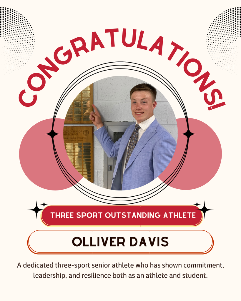 Three Sport Outstanding Athlete Olliver Davis