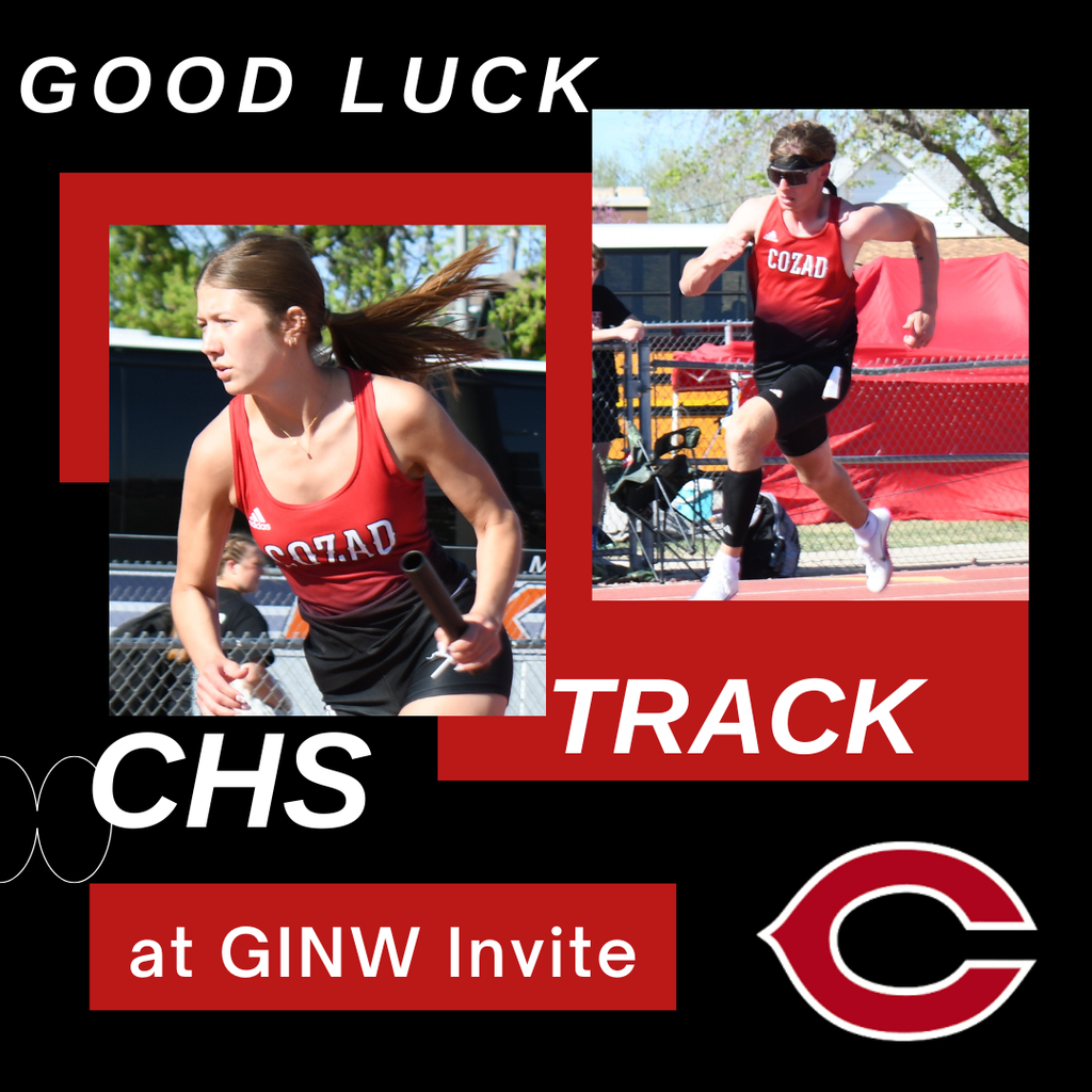 --Varsity Track & Field @ Northwest Invite 10:30 am (change on calendar) April 23