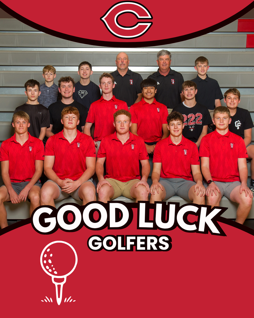 Varsity and JV Golfers May 1