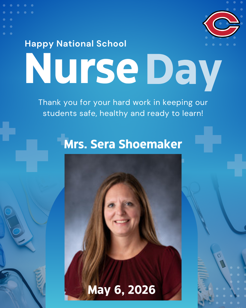 National School Nurse Day May 6, 20206, thank you Mrs. Sera Shoemaker