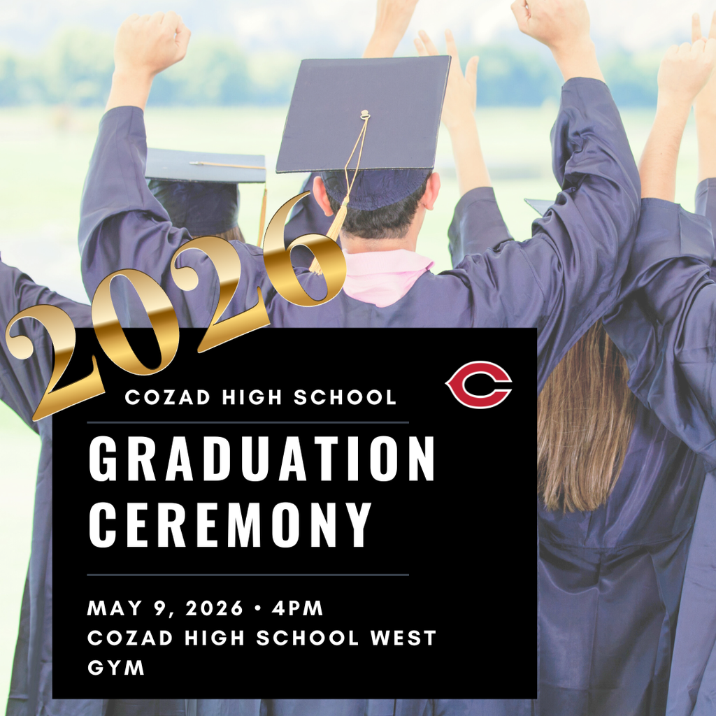 CHS Graduation Ceremony May 9, 2026, 4 pm