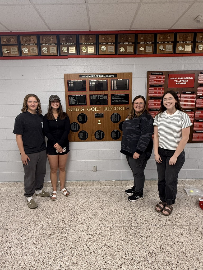 Haymaker Girls Golf Record board updated