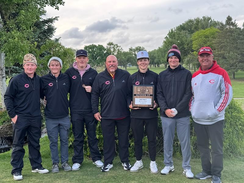 CHS Boys Golf Team District Runner-up - Qualifies for State!