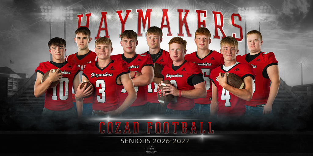 Haymaker Football Seniors 2026-2027