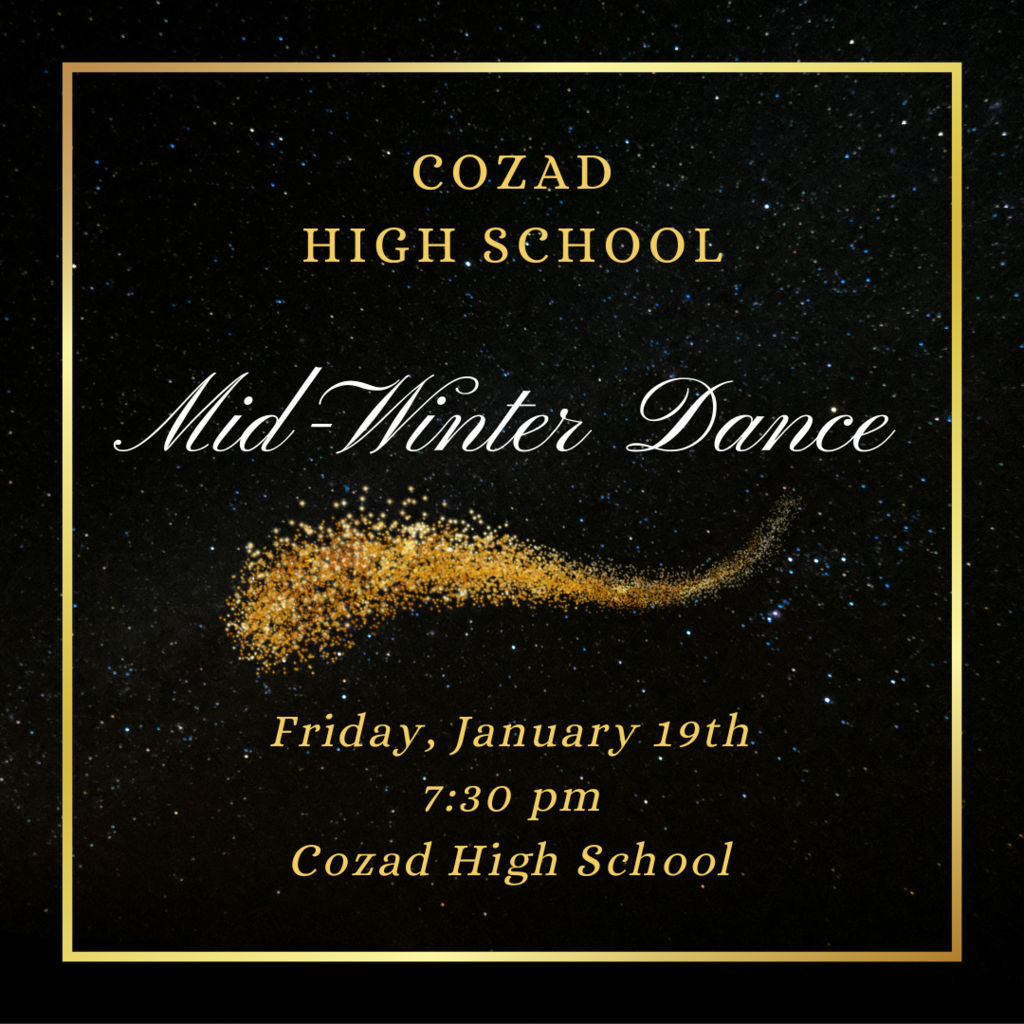 MidWinter Dance Friday, January 19th
