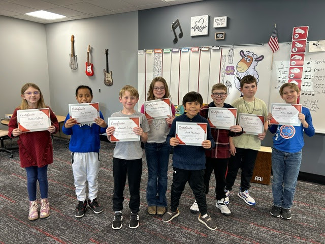 4th Grade Honor Roll