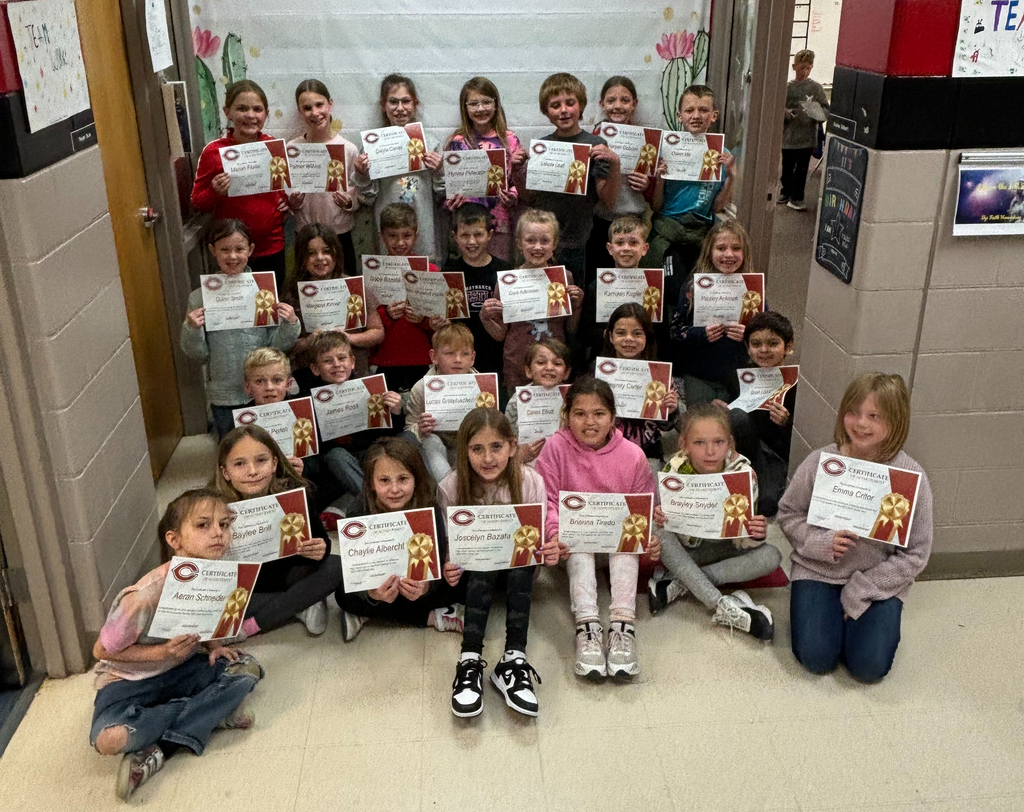 Quarter 3 Third Grade Honor Roll