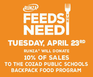 Runza Night April 23