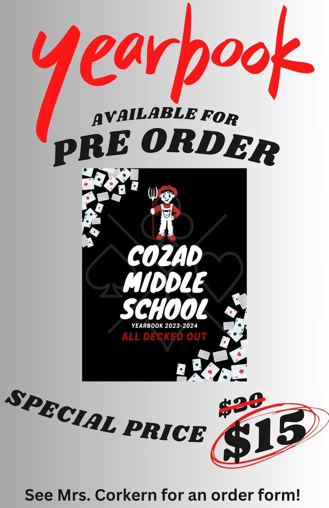 CMS Yearbook Pre-Order