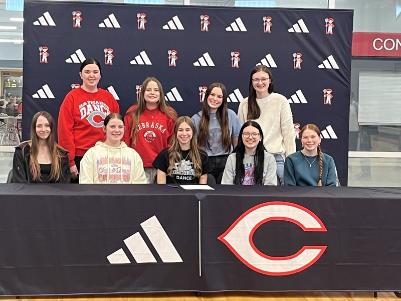 Camryn Yilk signs with Concordia University Dance Team