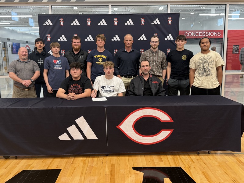 Senior Drake Hasbrouck Commits to Concordia University Wrestling Program