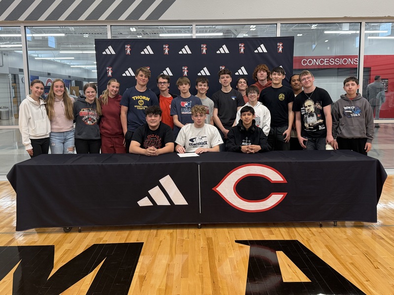 Senior Drake Hasbrouck Commits to Concordia University Wrestling Program