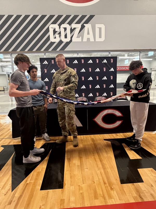 CHS Senior Kersan Inek Signs with the United States Army