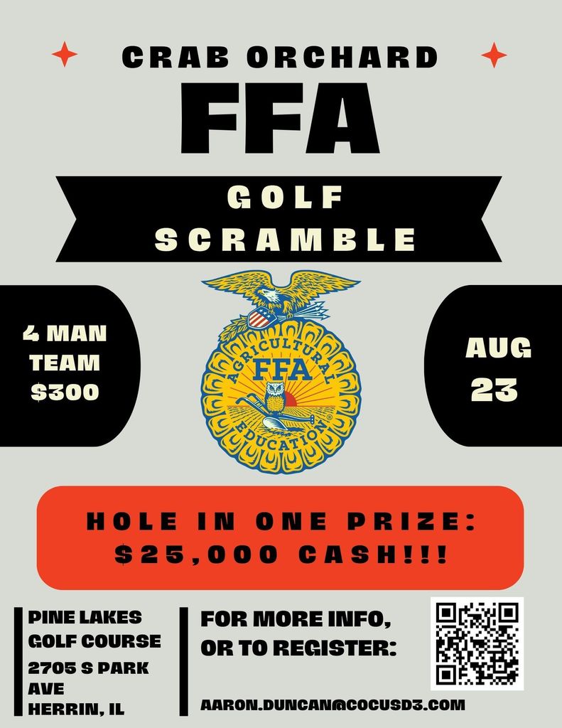 2025 FFA Golf Scramble