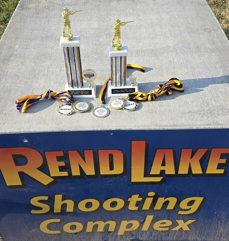 Claybreakers awards with two trophies and medals
