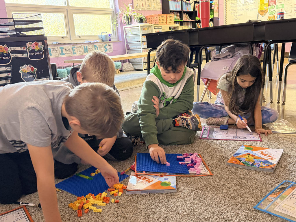 3rd grade distributive property lego array 4