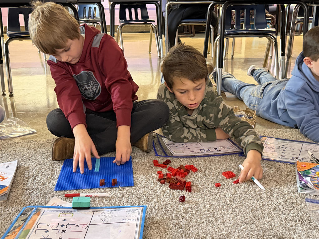 3rd grade distributive property lego array 3